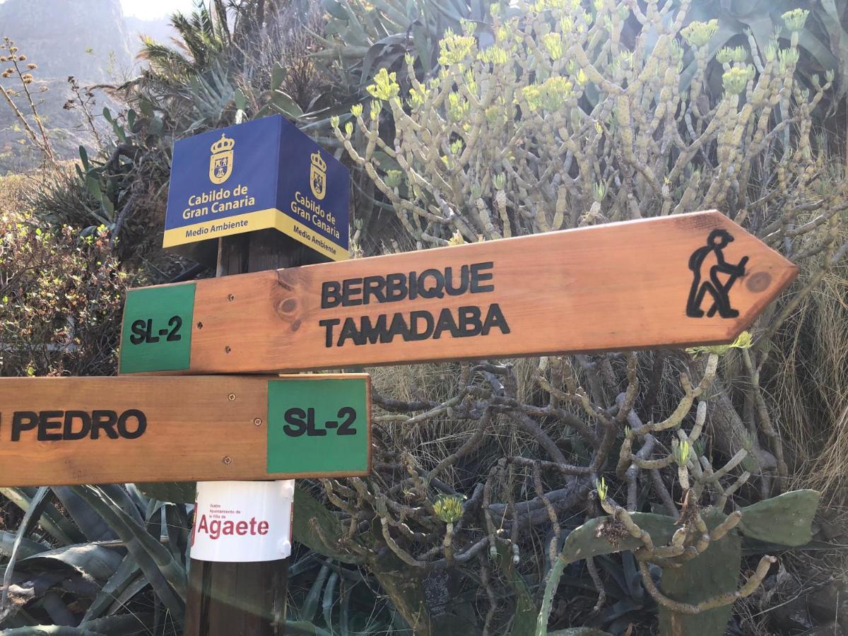 Casa Camino Tamadaba Daire Agaete  Dış mekan fotoğraf