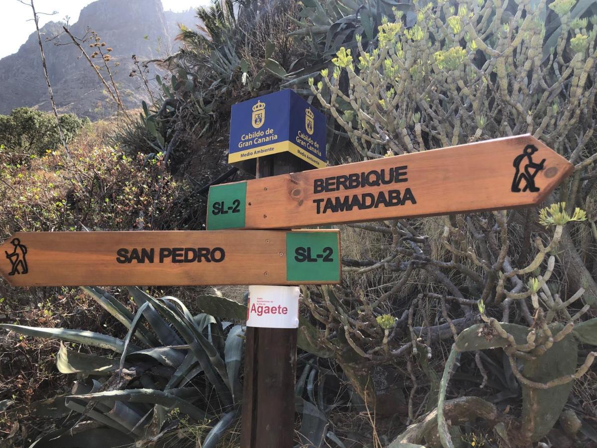 Casa Camino Tamadaba Daire Agaete  Dış mekan fotoğraf