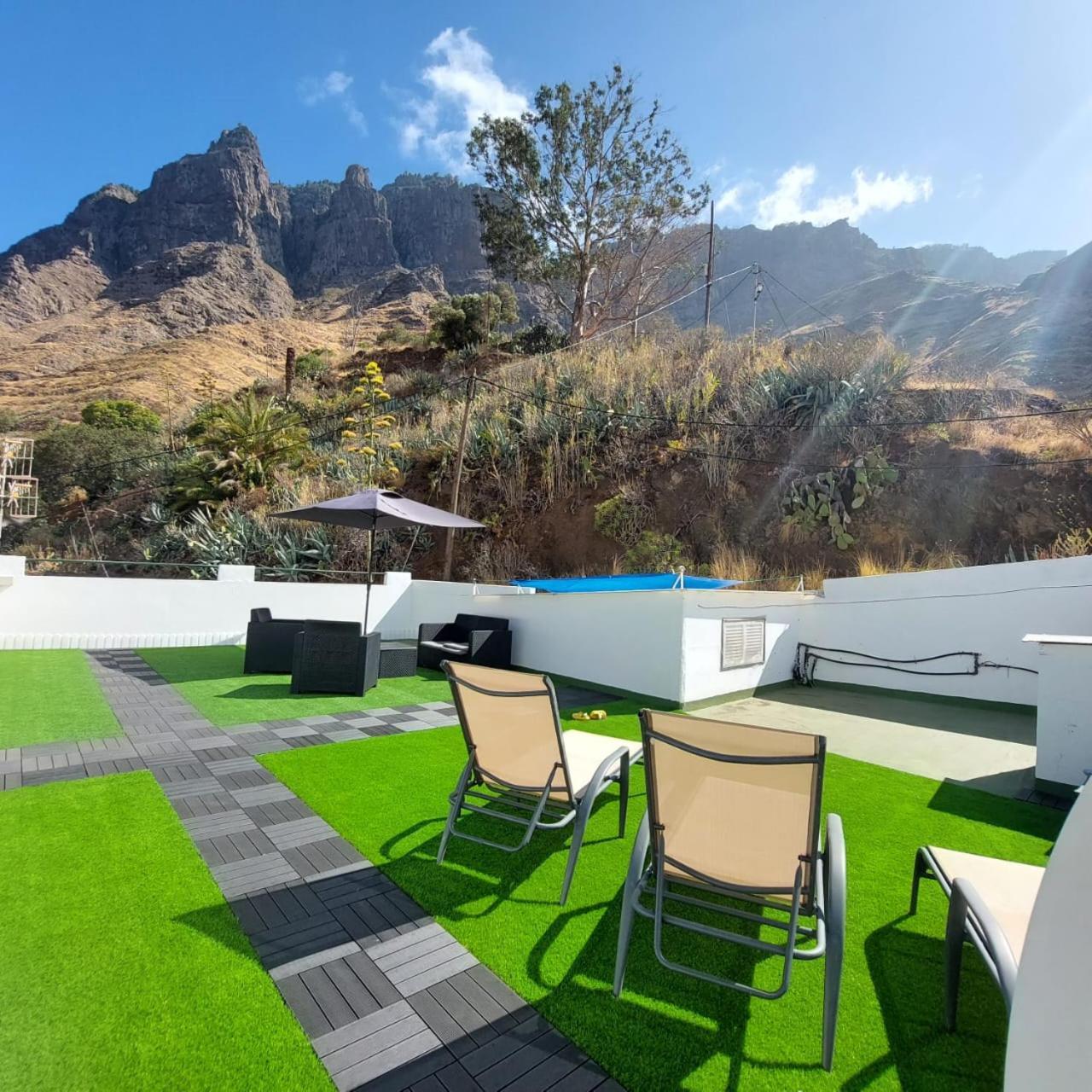 Casa Camino Tamadaba Daire Agaete  Dış mekan fotoğraf